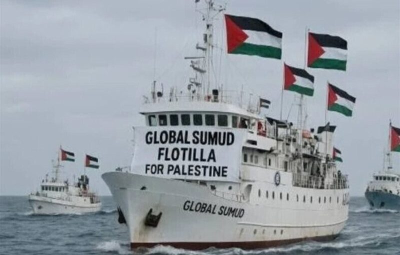 سرنشینان بازداشت شده کاروان صمود اعتصاب غذا کردند